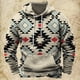 thumbnail image 3 of Sudadera con capucha y estampado vintage para hombre, estilo étnico, para otoño e invierno, ropa informal de gran tamaño para hombre, jersey de calle diario, 3 of 5