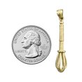 thumbnail image 3 of 14K Gold 3D Whisk Pendant, 3 of 5