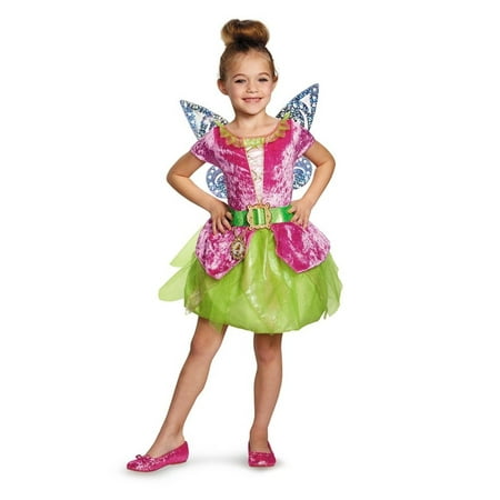 Disguise Disney's The Pirate Fairy Pirate Tinkerbell Classic Girls Costume, S...
