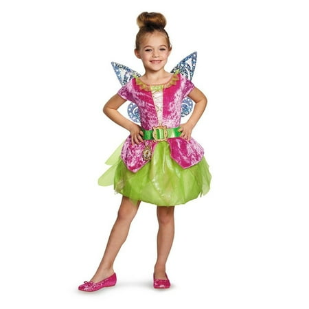 Disguise Disney's The Pirate Fairy Pirate Tinkerbell Classic Girls Costume,