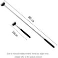 thumbnail image 2 of 2 pieces Back scratcher with rubberized handle (black and yellow), telescopic stainless steel back scratcher for head and back, extendable up to 68 cm, 2 of 4