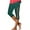 Green, variant on Dealovy Capri Leggings for Women Mesh Belly Control Stretch Workout Yoga Capris Lightweight Summer Cropped Leggings