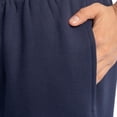 thumbnail image 4 of Pantalón deportivo Fruit of the Loom Eversoft Fleece para hombre, azul marino, 4 of 6