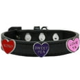 thumbnail image 4 of Dog, Puppy  Pet Widget Fashion Collar, "Conversation Hearts", 4 of 7