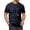 tshirts 143#Navy, variant on ZXLBBD Men's T-Shirts Ribbed Short Sleeve Knitted Sweater Solid Color Crew Neck Pullover Top Loose Fit Work Business Summer Outdoor Tshirt,Yellow,M