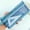 Blue, variant on NOBRand Pencil Pouches Bulk, 8.2" x 3.9"Mesh Zipper Pouch Pencil Case, Waterproof Small Zipper Pouches for Travel, Cosmetics, office Organization, Pink