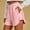 *Hot Pink, variant on ClodeEU Women's Elaist Waist Cotton Athletic Shorts with Pockets ,Casual Summer Sport Shorts Black,Women's Plus L