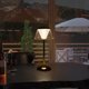 thumbnail image 3 of Lámpara Mesita Noche Táctil Mesa Cristal Base Metal Recargable, 3 of 9