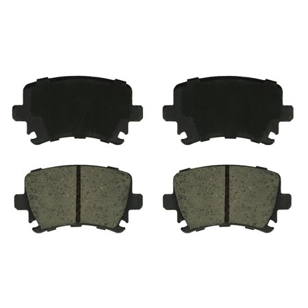 Gridiron Brakes Semi-Metallic Rear Brake Pad Set Driver and Passenger Side