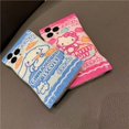 thumbnail image 4 of Antiman precio de fábrica lindo rosa suave hola lindo gatito chica de dibujos animados teléfono móvil silicona TPU caramelo divertido caso para iphone 14 13, 4 of 4