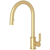 Perrin And Rowe U.4544Ht-2 Armstrong 1.75 GPM Single Hole Pull Down Kitchen Faucet - Satin