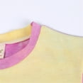 thumbnail image 5 of TAIAOJING Outfits For Girls Kids Toddler Boy Clothes Sports Casual Tie Dye Short Sleeves T Shirt Elastic Waist Shorts Set Girl Clothing 3-4 Years, 5 of 5