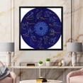 thumbnail image 3 of Designart 'Zodiac Signs and Zodiac With Constellations' Modern Framed Art Print, 3 of 4