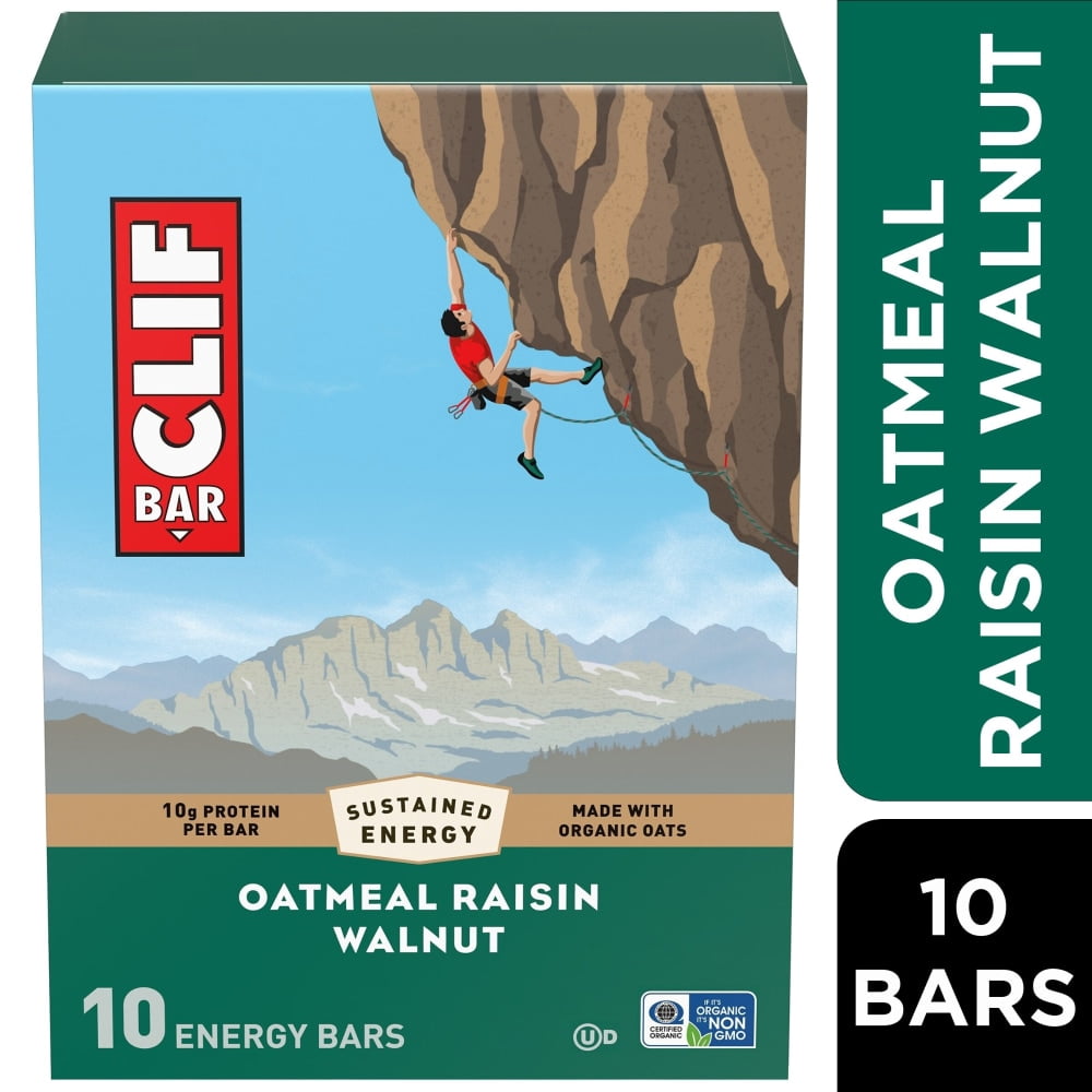 CLIF BAR Oatmeal Raisin Walnut Energy Bars 10 ct - 3 Pack