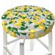 thumbnail image 3 of Disketp Lemon1 Funda Redonda para Taburete, Funda de Cojín para Silla de Bar Suave y Elástica-12 inch, 3 of 7