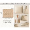 thumbnail image 7 of Soimoi Cotton Canvas Fabric By 2 Yard | Printed Tropical Print in Beige | 56 Inch Wide | Medium Weight, Durable Material for Upholstery, Bags, Curtains & Crafts, 7 of 7
