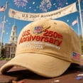 thumbnail image 2 of Retro 250th Anniversary USA Baseball Cap, 2 of 4
