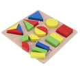thumbnail image 4 of Rompecabezas de Construcción de Geometría de Juguete Educativo para triángulo CUTICAT Rompecabezas de geometría de madera, 4 of 8