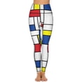 thumbnail image 4 of Mondrian Minimalist Leggings De Stijl Modern Art Push Up Yoga Pants Elegant Quick-Dry Yoga Legging Women Fitness Sport Pants, 4 of 6
