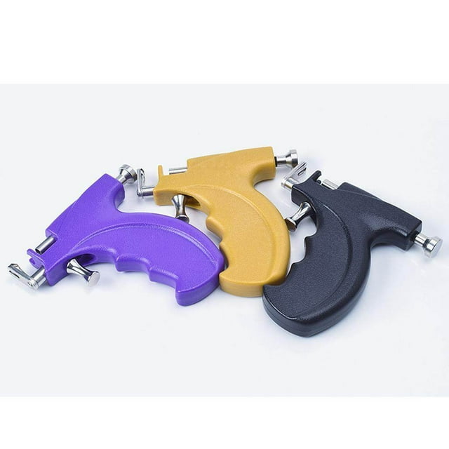 Ear Piercing Tool Kit Stainless Steel Ears Piercer Machine Home Use Purple