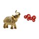 thumbnail image 5 of Escultura De Resina Con Forma De Elefante Para La Bendición Del Hogar, Ideal Para El Festival De Primavera, Decoración Del Año Nuevo Chino, Adorno De Abanico De Papel Para Estante,, 5 of 8