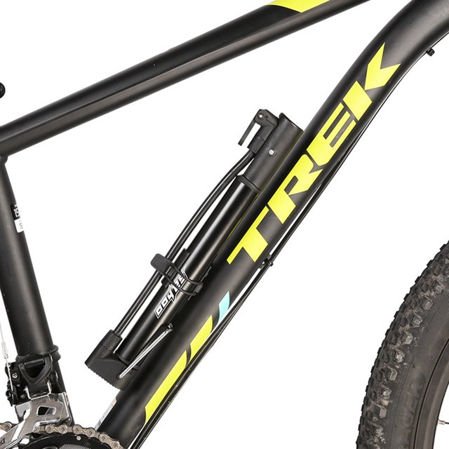 Bicicleta Mini bomba de bicicleta SAHOO, inflador de neumáticos de aluminio, bomba de ciclismo de carretera MTB (negro)
