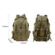 thumbnail image 3 of Mochila de gran capacidad para hombre y mujer, bandolera táctica, mochila de un solo hombro, mochila de senderismo, mochila de escalada impermeable con camuflaje., 3 of 4