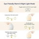 thumbnail image 2 of LED Night Light for Children, Night Light Child USB Rechargeable Silicone Baby Sleep Aid, Touch Control, Dimmable, Color Changing Night Lamp for, 2 of 4