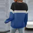 thumbnail image 4 of Tosmy Womens Sweatshirt Ladies Graphic Print Crew Neck Sweatshirts Pullover Tops Casual Long Sleeve Workout Shirts Loose Fall Winter Clothes, 4 of 5