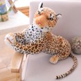 thumbnail image 1 of 1 pieza de simulación de tigre, leopardo, pantera, juguete de peluche, animales de peluche suaves, simulación de tigre blanco, jaguar, muñeca, regalo para niños, 1 of 5