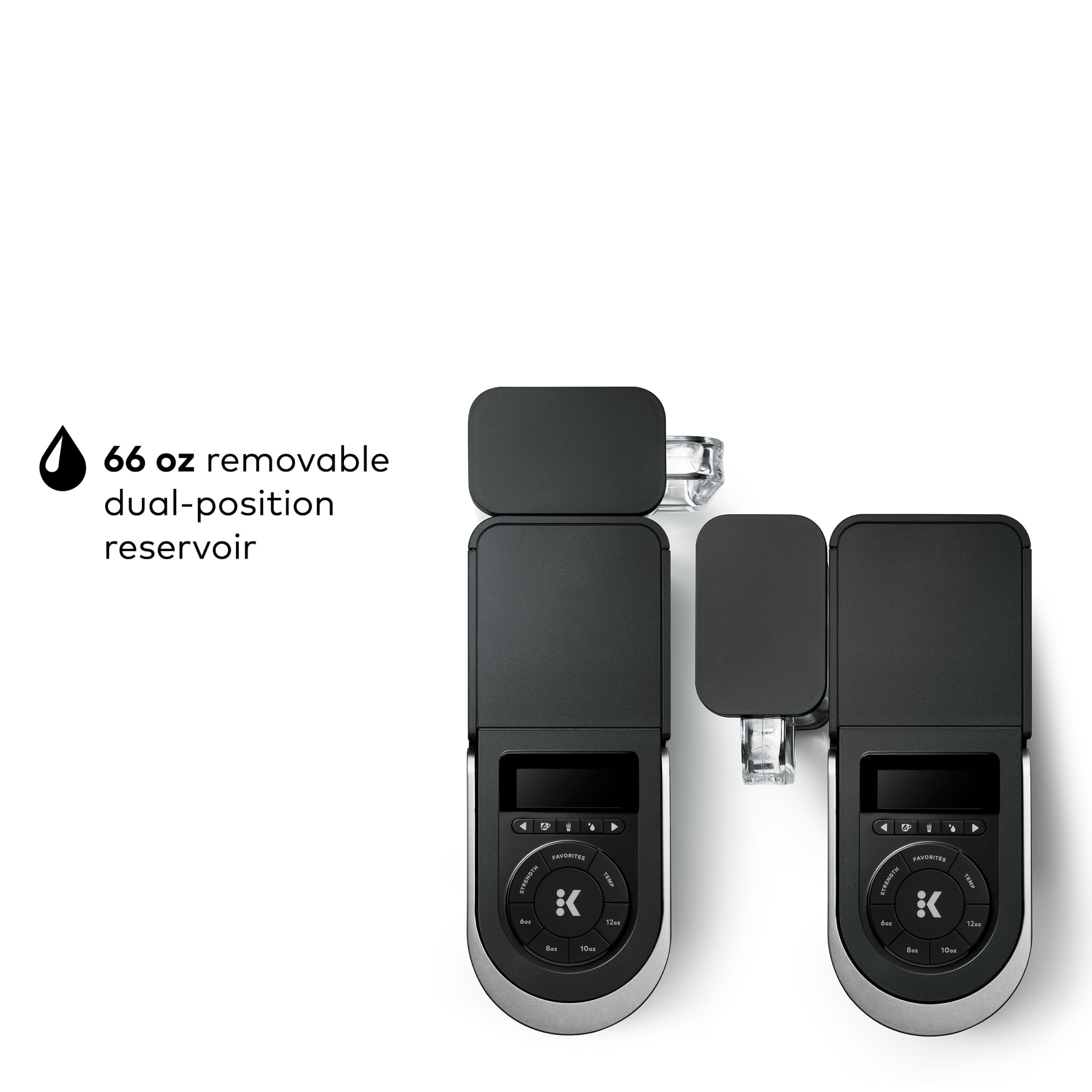 Keurig® K-Supreme® SMART Automatic Single Serve K-Cup® Pod Coffee Maker - Black; Wi-Fi Enabled, Temperature Control, Makes 8 Cups