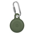 thumbnail image 1 of For AirTag 2 Protective Case Waterproof Silicone Cover with Anti-Lost Keychain, 1 of 7