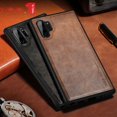 thumbnail image 3 of Pour Samsung Galaxy Note 10 Plus Étui en Cuir de Luxe Doux Protection Arrière pour Galaxy Note 10 Note 20 Ultra Niveaux X, 3 of 6