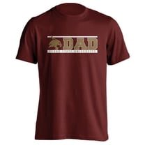 Texas State University Bobcats Dad Proud Parent Short Sleeve T-Shirt