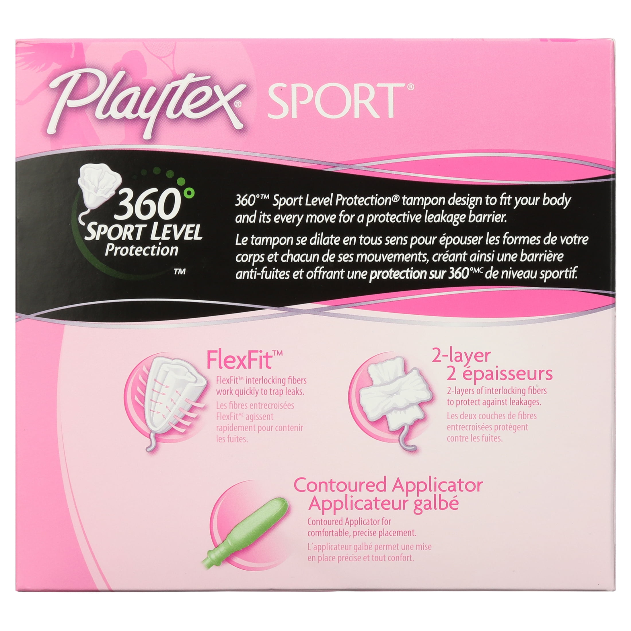 Playtex Sport Super Plus Unscented Tampons, 36 Ct