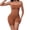 Brown, variant on Shapewear Bodysuits Tummy Control StraplessTop for Women Full Body Shaper Seamless Waist Trainer