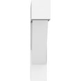 thumbnail image 2 of 3"W x 16"D x 16"H Standard Traditional Architectural Grade PVC Bracket with Block Ends, 2 of 4