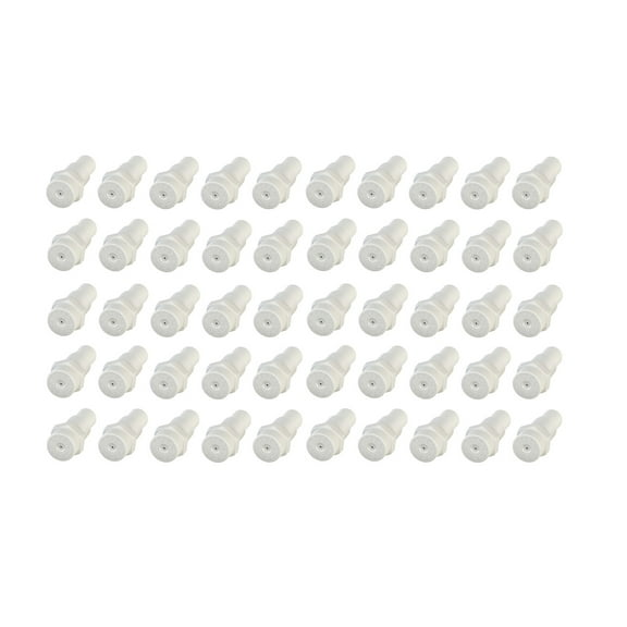 Plastic Fog Nozzle With Poly Filter Misting White 1/8" NPT 1 GPH 50 Pack