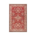 thumbnail image 3 of GLN Rugs Knossos - Indoor, Machine Washable Area Rug 2'x3' Turkish Red/Beige Home Carpet, 3 of 8