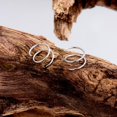 thumbnail image 4 of 2pcs Double Nose Rings For Pierced Noses Spiral Nose Rings For Girls, Nostril Piercing Jewellery, 4 of 5