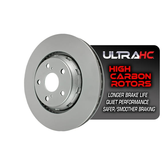 UltraHC Coated High Carbon Brake Rotor, Front UR002788, Toyota Venza 2016-2009