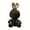 Black, variant on HILABEE Chinese New Year Doll Bunny Throw Pillow Stuffed Animal Toy Soft Stuffed Toy Cute for Spring Festival Decorations Gift , colorful, 30CM