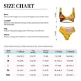 thumbnail image 6 of Honeii The Chicken Family Print Women’s Bikini Set,Two Piece Swimsuit Bathing Suits,Stylish High Elasticity Swimwear for Beach and Pool, 6 of 7