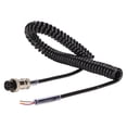 thumbnail image 2 of Cable de repuesto para micrófono de radio, hembra, con conector precableado de 4 pines para radio CB HAM., 2 of 14