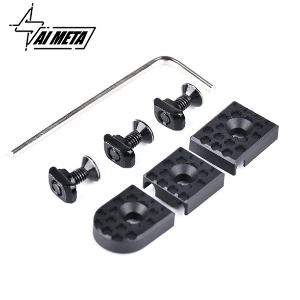 Tactical CNC Arson MLOK Keymod Rail Cover Wire Guide System Cable