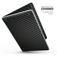 thumbnail image 2 of Design Skinz Textured Black Carbon Fiber Full Body Decal Skin-Kit Compatible MacBook 13" Pro (A1708), 2 of 5