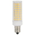 thumbnail image 1 of Bombilla LED E17, lámpara de maíz, 1000LM, 102LED, bombilla regulable para lámpara de techo, lámpara de pared, 110V, 10W, blanco cálido, 1 of 14