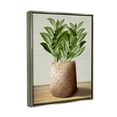 thumbnail image 4 of Stupell Industries Greenery in Woven Planter Botanical & Floral Painting Gray Floater Framed Canvas Art Print Wall Art, 25 x 31, 4 of 10