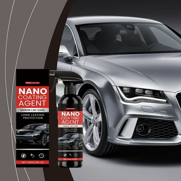 Automotive Nano Coating Spray | 120ml Ceramic Sealant for Cars & Motorcycles | Long- Paint Protection & Water Repellent | Easy Spray-On Application