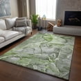 thumbnail image 6 of Addison Rugs Mayfield Washable Transitional Watercolors Green Rectangle Rug, 3' x 5', 6 of 6